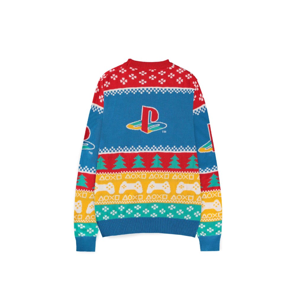 PlayStation - Logo Christmas Gebreide trui - Multicolours